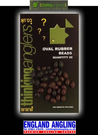Picture of THINKING ANGLERS Oval Beads (20 per pack)