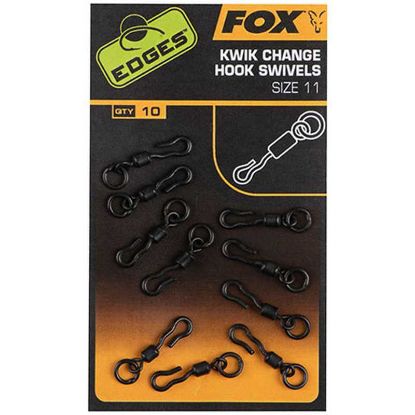 Picture of FOX Edges Kwik Change Hook Swivels sz 11