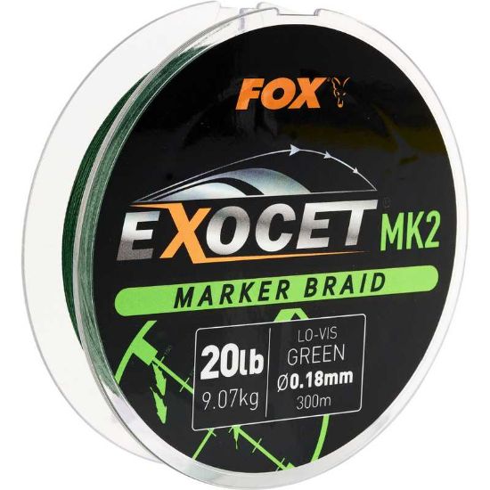 Picture of FOX Exocet MK2 Marker Braid 20lbs x 300m, 0.18mm