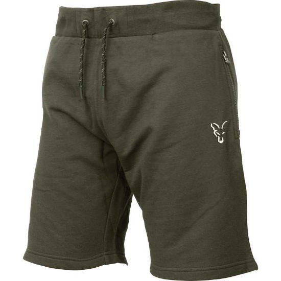 Picture of FOX Collection Green Silver Lightweight Shorts XXX-LARGE