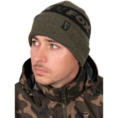 Picture of FOX Collection Beanie Green and Black