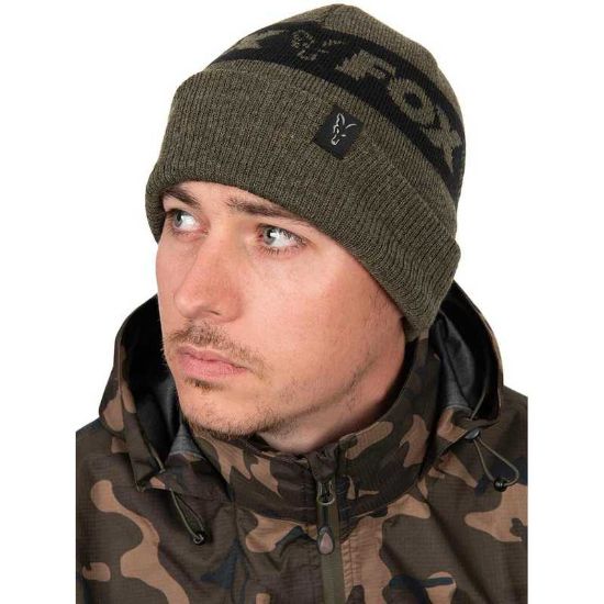 Picture of FOX Collection Beanie Green and Black