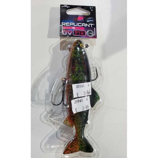 Picture of FOX RAGE Replicant Jointed 15cm 60g Fire Pike UV Lure