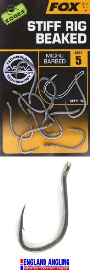 Picture of FOX Edges Armapoint Hooks - Stiff Rig Beaked Point (10 per pack)