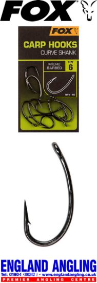 Picture of FOX Carp Hooks - Curve Shank (10 per pack)