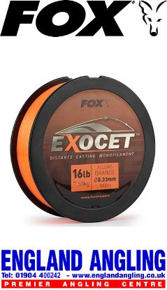 Picture of FOX Exocet Fluoro Orange Line MONO 1000m