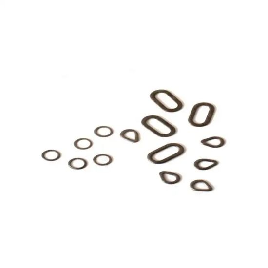 Picture of FOX Rig Rings (non reflective coating) Pear MEDIUM 1.75mm *SALE*