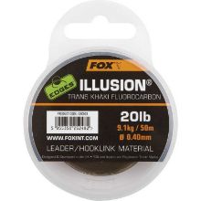 Picture of FOX Edges Illusion Leader Hooklink Trans Khaki 0.50mm  30lbs