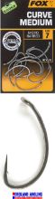 Picture of FOX Edges Armapoint Hooks - Curve Shank Medium (10 per pack) Barbed Sz 6