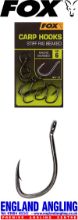 Picture of FOX Carp Hooks - Stiff Rig Beaked (10 per pack) MicroBarbed  sz6