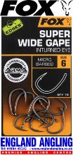 Picture of FOX Edges Super Wide Gape Hooks  INTURNED EYE (10 per pack) Sz4 Interned Eye
