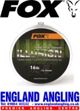 Picture of FOX Edges Illusion Soft Mainline - Trans Khaki Fluorocarbon Mainline 19lbs  0.39mm 200m