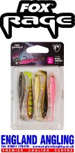 Picture of FOX Rage Zander Pro Mixed UV Colours (5 per pack) 12cm