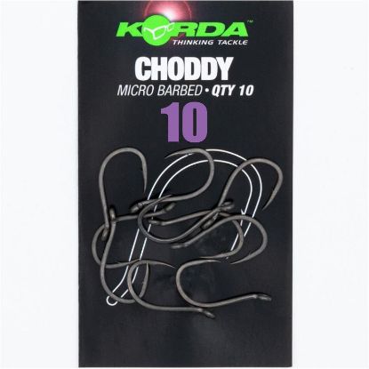 Picture of KORDA Choddy Hooks MicroBarbed (10 per pack)