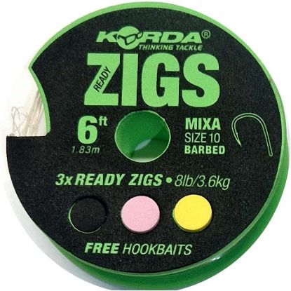 Picture of KORDA Ready Zigs (3 per pack)