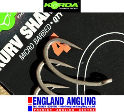 Picture of KORDA Kurv Shank XX Hooks (Ten per pack)