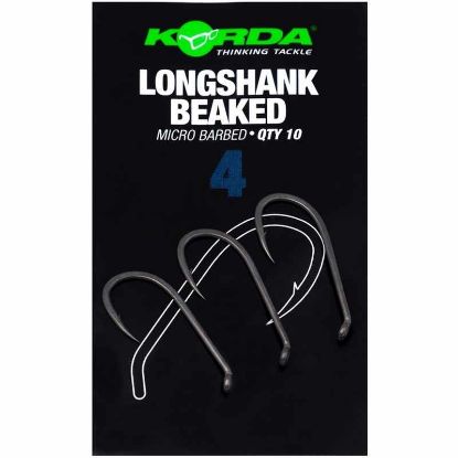 Picture of KORDA Longshank Beaked Hooks Microbarbed (10 per pack)
