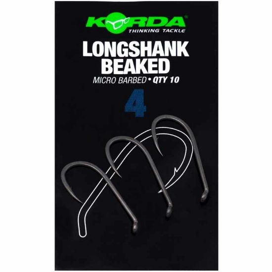 Picture of KORDA Longshank Beaked Hooks Microbarbed (10 per pack)