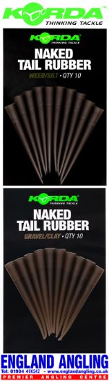 Picture of KORDA Naked Tail Rubbers (10 per pack)
