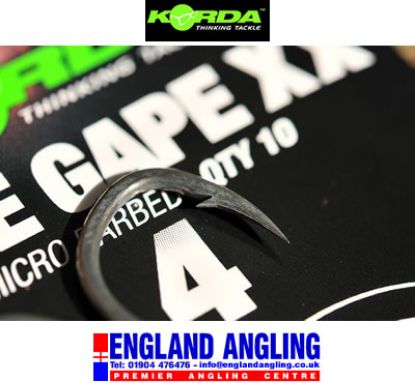 Picture of KORDA Wide Gape XX Hooks (10 per pack)