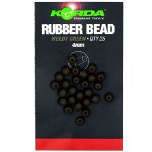Picture of KORDA Safe Zone Rubber Beads 4mm Weedy Green