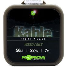 Picture of KORDA Kable Tight Weave Leadcore Weed 7m
