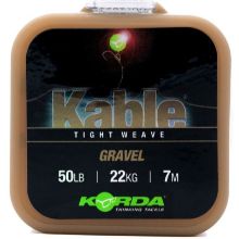 Picture of KORDA Kable Tight Weave Leadcore Gravel 7m