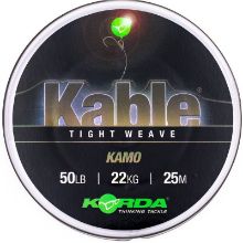 Picture of KORDA Kable Tight Weave Leadcore Kamo 25m