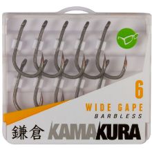Picture of KORDA KamaKura Hooks WIDE GAPE Barbless sz 6