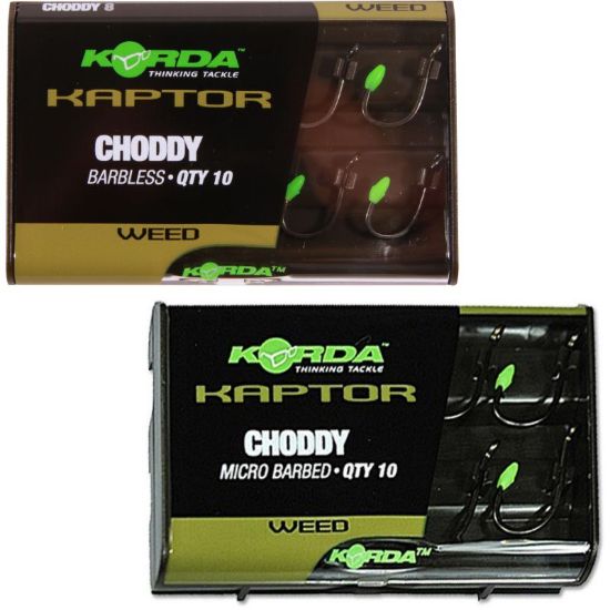 Picture of KORDA Kaptor Choddy  Hooks (10 per pack) Gravel Size 4 Barbless *SALE*