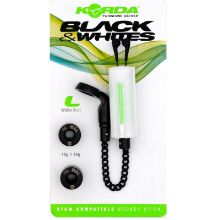 Picture of KORDA Black and White Bobbin Range Large White Bobbin