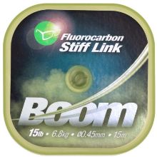 Picture of KORDA Boom Fluorocarbon Stiff Link 15m 0.45mm  15lbs