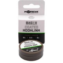 Picture of KORDA Basix Hooklink Coated Hooklink 18lb 10m