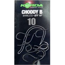 Picture of KORDA Choddy Hooks Barbless (10 per pack) size 10  barbless