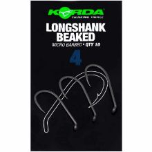 Picture of KORDA Longshank Beaked Hooks Microbarbed (10 per pack) Size 6
