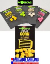 Picture of KORDA Pop Up Corn incl FREE Hairstops Pop-Up Corn Banoffee White