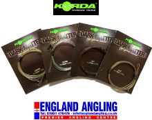 Picture of KORDA Dark Matter Safe zone Leader with Ring Swivel 1m, 30lbs, 13.6kg Silt