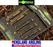 Picture of KORDA Leadcore Leaders With Hybrid LeadClip (3 per pack) Lead Clip Weed/Silt