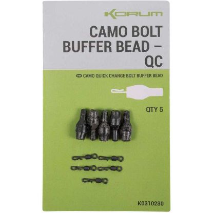 Picture of KORUM Camo Bolt Buffer Bead QC