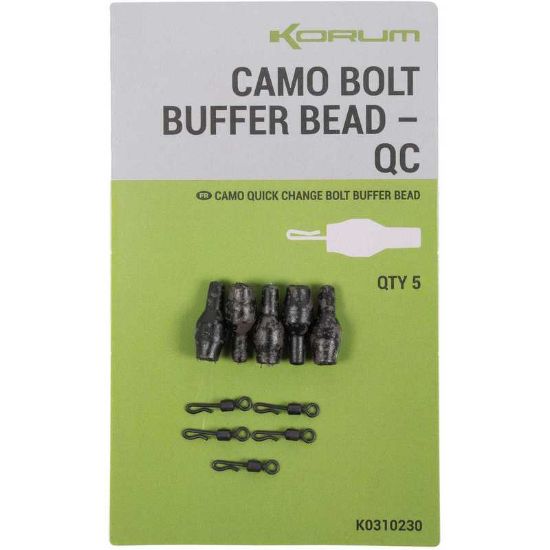 Picture of KORUM Camo Bolt Buffer Bead QC