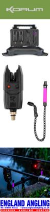 Picture of KORUM KBI-R 2 Rod Bite Alarm Presentation Set