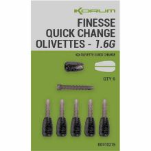 Picture of KORUM Finesse Quick Change Olivettes 1.6g