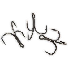 Picture of FOX RAGE Predator X-Strong PowerPoint Semi-barbed Trebles Size 4