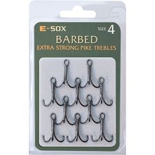 Picture of DRENNAN E-SOX Treble Hooks Extra Strong Barbed sz4