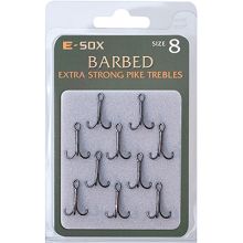 Picture of DRENNAN E-SOX Treble Hooks Extra Strong Barbed sz8