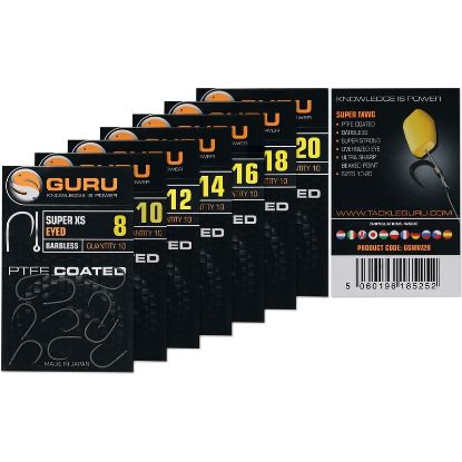 Picture of GURU Super MWG Barbless Hooks (10 per pack)