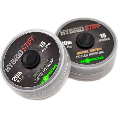 Picture of KORDA Hybrid STIFF Korda Hooklink, 20lbs, 15m