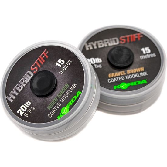 Picture of KORDA Hybrid STIFF Korda Hooklink, 20lbs, 15m