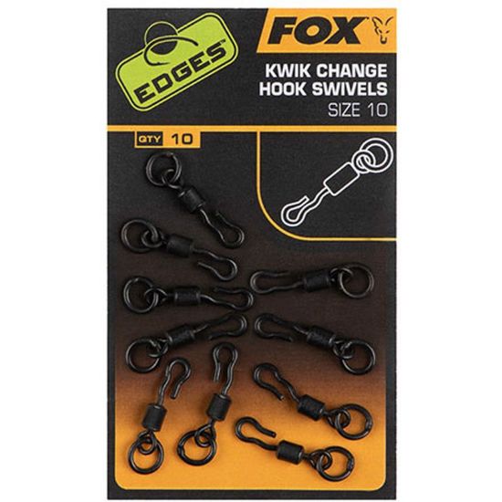 Picture of FOX Edges Kwik Change Hook Swivels sz 10