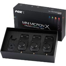 Picture of FOX Mini Micron X Bite Alarm Set 3 Rod Set *SALE*